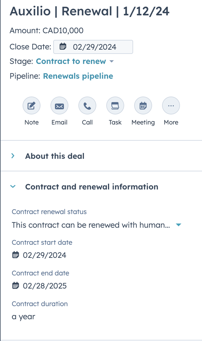deal-record-customization